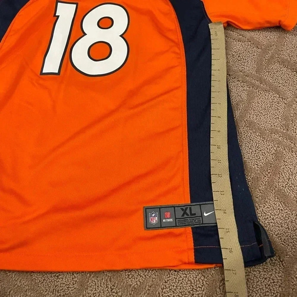 Peyton Manning  Denver Broncos NFL Jersey - Boys XL (18-20) - Picture 7 of 7